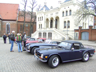 Marktplatz in Wittenburg - Begrüßung